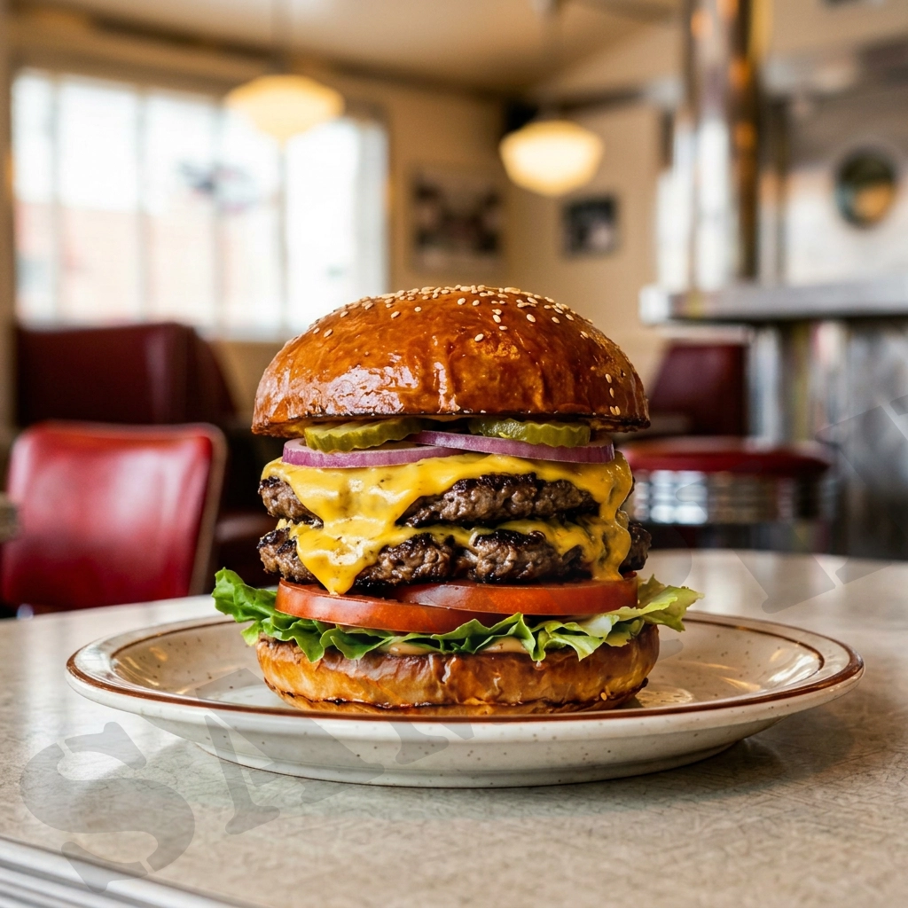 Clocked Cheeseburger